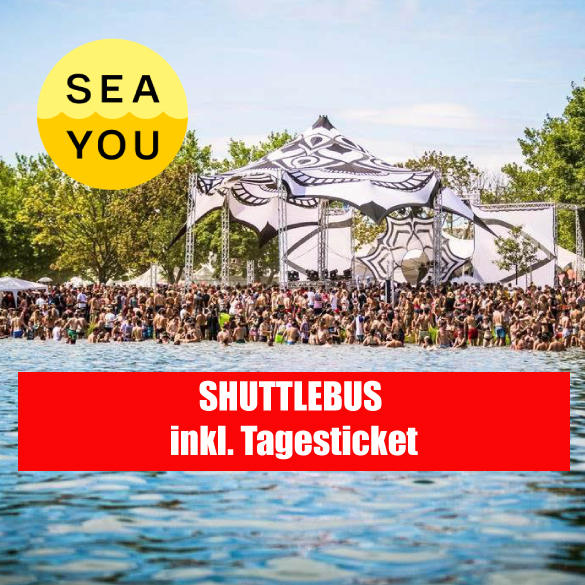 Shuttlebus Sea You Festival - inkl. Tagesticket für Sa. 15.07.2023 